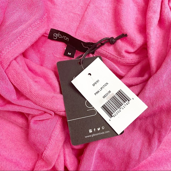 Gibsonlook Cozy Fleece Convertible Neck Sweatshirt - Picture 9 of 9